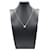 Van Cleef & Arpels Lotus Diamond Mini Necklace Silvery  - view 6