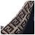 Borsa a Spalla Fendi Zucchino Marrone Beige - vista 5