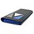 Brazza Louis Vuitton Taiga V-Shape Long Wallet Black Blue - view 2
