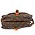 Borsa Saumur Louis Vuitton in tela Monogram 30 Marrone - vista 3