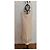 Gerard Darel Beige Leinen-Sommerkleid mit Spitzendetails - Ansicht 4