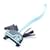 Accessorio Charm Rodeo PM Robeo Coeur di Hermès Nero Blu Verde  - vista 1