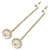 Orecchini a perno Chanel Chain Coco Mark D'oro  - vista 1