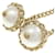 Orecchini a perno Chanel Chain Coco Mark D'oro  - vista 5