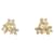 Brincos Van Cleef & Arpels, "Sócrates", ouro amarelo, diamantes.  - vista 1
