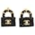 Chanel Orecchini neri Nero  - vista 1