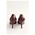 Dolce & Gabbana Tacchi bordeaux Bordò - vista 2