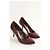 Dolce & Gabbana Tacchi bordeaux Bordò - vista 3