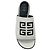 Mule piatte in pelle con logo 4G bianco di Givenchy - vista 4