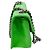 Borsa a tracolla Travia in pelle verde chiaro MCM - vista 2