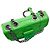 Borsa a tracolla Travia in pelle verde chiaro MCM - vista 5