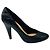 Pumps in pelle trapuntata Chanel nera / argento con logo CC Nero - vista 2