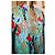 Autre Marque Camicia lunga KARAMELL con stampa floreale Rosso Blu Multicolore Verde Blu chiaro - vista 10