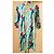Autre Marque Camicia lunga KARAMELL con stampa floreale Rosso Blu Multicolore Verde Blu chiaro - vista 6