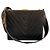 Borsa a spalla in agnello nero Chanel 1986 - vista 4