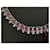Collana Swarovski CRY/RUBY cristalli rubino e bianchi Argento  - vista 10