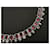 Collana Swarovski CRY/RUBY cristalli rubino e bianchi Argento  - vista 11