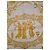 Autre Marque Foulard in seta bianco e oro Atelier Versace D'oro - vista 3