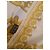 Autre Marque Foulard in seta bianco e oro Atelier Versace D'oro - vista 5