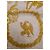 Autre Marque Foulard in seta bianco e oro Atelier Versace D'oro - vista 7