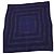 Gucci Foulard in seta blu con motivo paisley