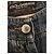 Jeans Dolce & Gabbana con corazones rosas Azul - vista 5