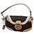 Moschino Bicolor Leder Tasche Schwarz Weiß