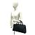 Timeless Chanel Vintage Matelassé Coco Mark Handtasche Schwarz - Ansicht 2