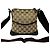 Mini borsa a spalla in pelle perforata con logo GG di Gucci Marrone
