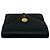 Louis Vuitton Tri-Fold Leather Wallet Black - view 3