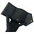Louis Vuitton Tri-Fold Leather Wallet Black - view 7