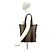 Fendi Zucchino FF Pattern Canvas Leather Tote Bag Brown - view 2