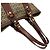 Fendi Zucchino FF Pattern Canvas Leather Tote Bag Brown - view 4