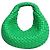 Bottega Veneta Grüne gepolsterte Jodie Intrecciato Handtasche