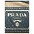 Prada Bolsa de ombro de couro azul - vista 10