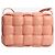 Bottega Veneta Bolsa Cassette acolchoada rosa - vista 3