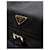 Prada Borsa a spalla in pelle nera Explore Nero  - vista 12
