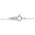 Autre Marque Collana in diamante K18WG Argento - vista 5