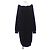 Hermès Seiden-Kaschmir-Kleid Hermes 3H2515D6 Schwarz