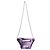 Attico Borsa a tracolla in satin viola