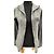 Autre Marque VDP Club Grauer Cashmere-Cardigan mit Pailletten
