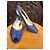 Blaue Leder-Pumps Minelli - Ansicht 2