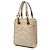 Bolsa de couro matelassé Mini GG Marmont marrom da Gucci Bege - vista 2