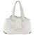 Salvatore Ferragamo Ferragamo Weiße Leder-Tasche