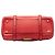Borsa in pelle rossa Valentino Rosso - vista 3