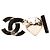 Orecchini a cuffia I Heart CC Coco in oro placcato Chanel D'oro - vista 3