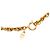 Collana con charm a forma di palla placcata in oro Chanel D'oro - vista 2