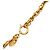 Collana con charm a forma di palla placcata in oro Chanel D'oro - vista 3