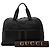 Borsa da viaggio in pelle nera Web Gucci Nero - vista 8