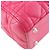 Dior Rosa Medio Cannage Lady Dior in Pelle di Agnello - vista 14